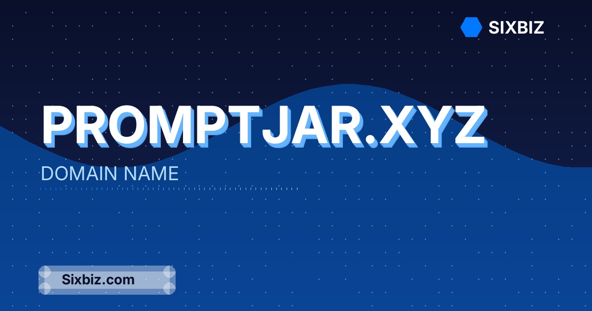 promptjar.xyz - Premium Domain Name For Sale