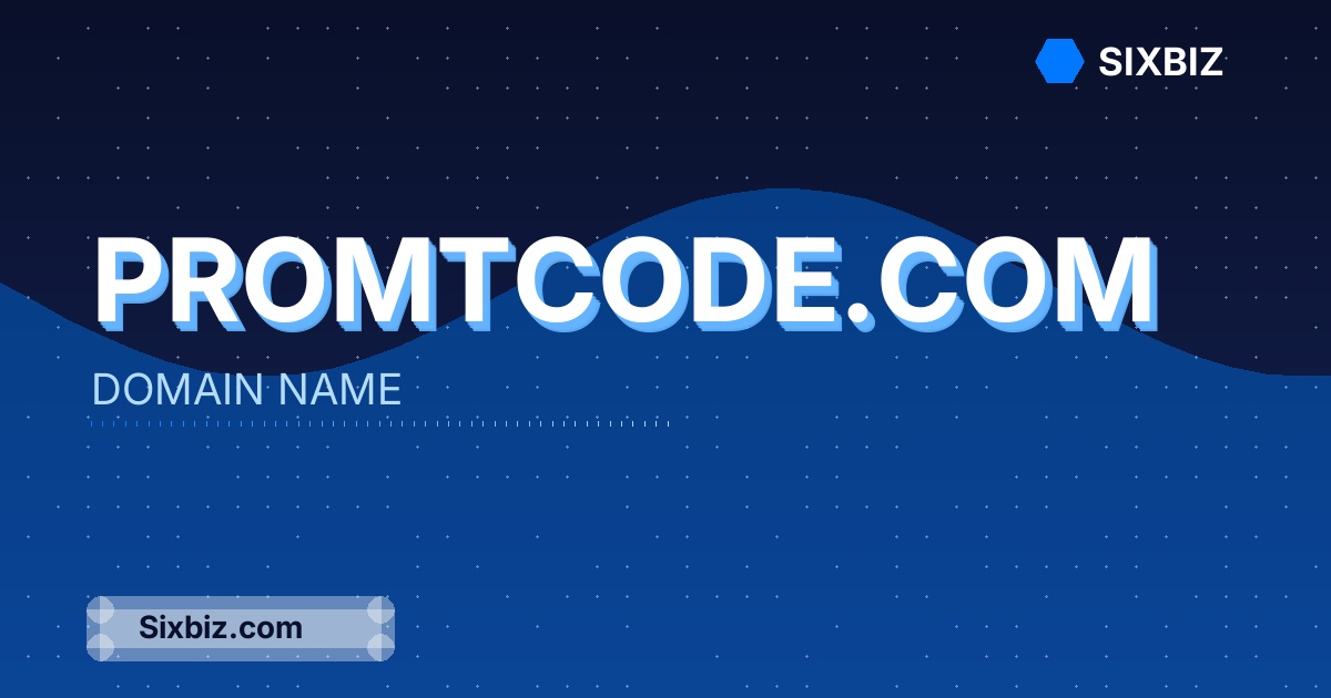 promtcode.com - Premium Domain Name For Sale