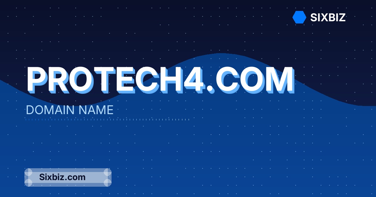 protech4.com - Premium Domain Name For Sale