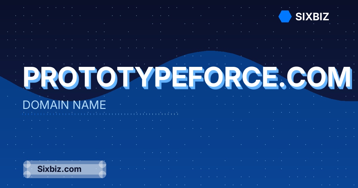 prototypeforce.com - Premium Domain Name For Sale