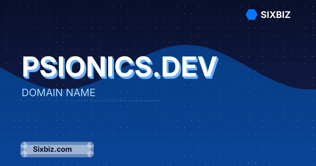 psionics.dev - Premium Domain Name For Sale