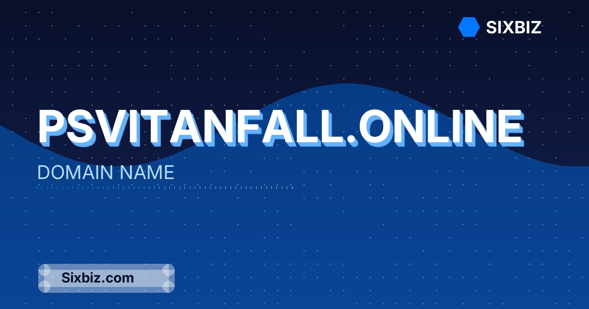 psvitanfall.online - Premium Domain Name For Sale