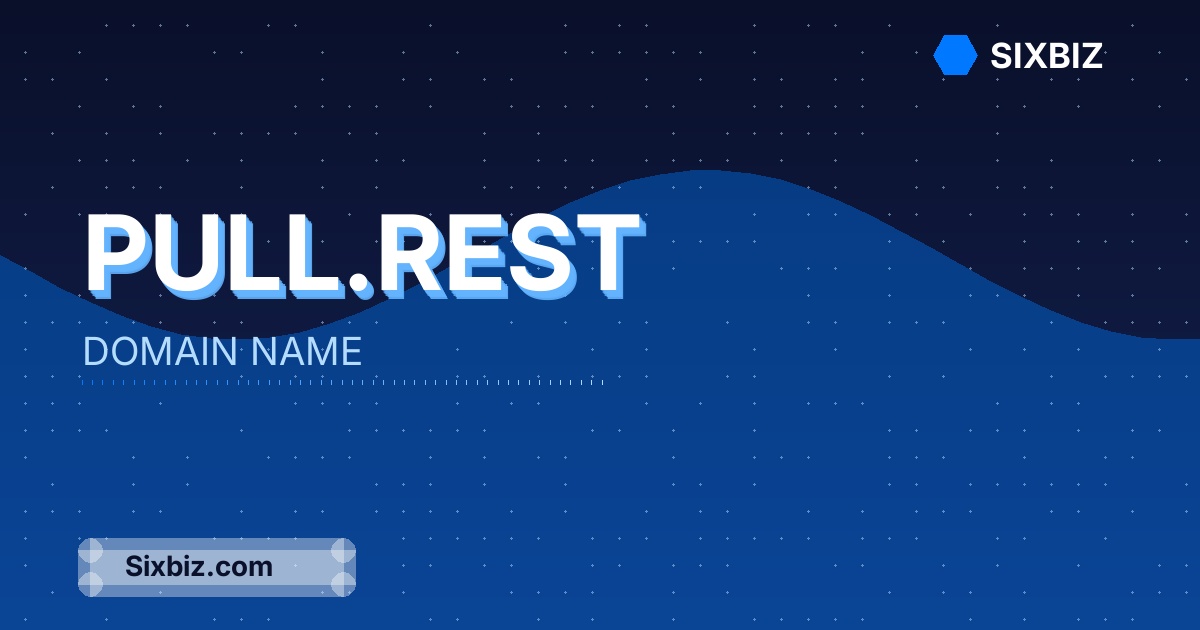 pull.rest - Premium Domain Name For Sale
