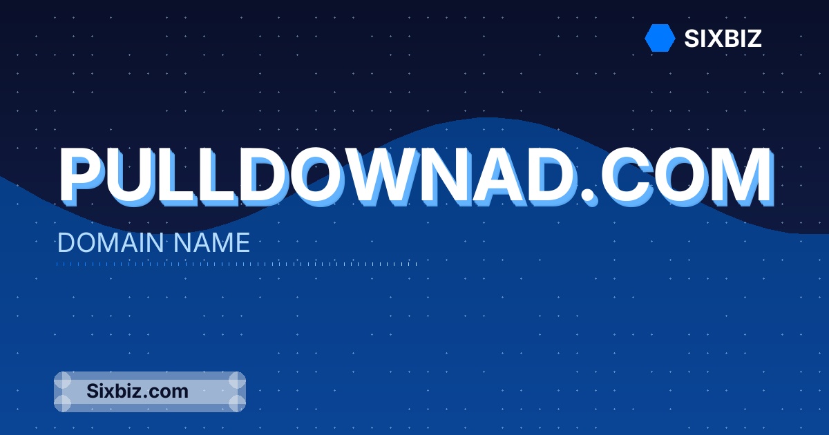 pulldownad.com - Premium Domain Name For Sale