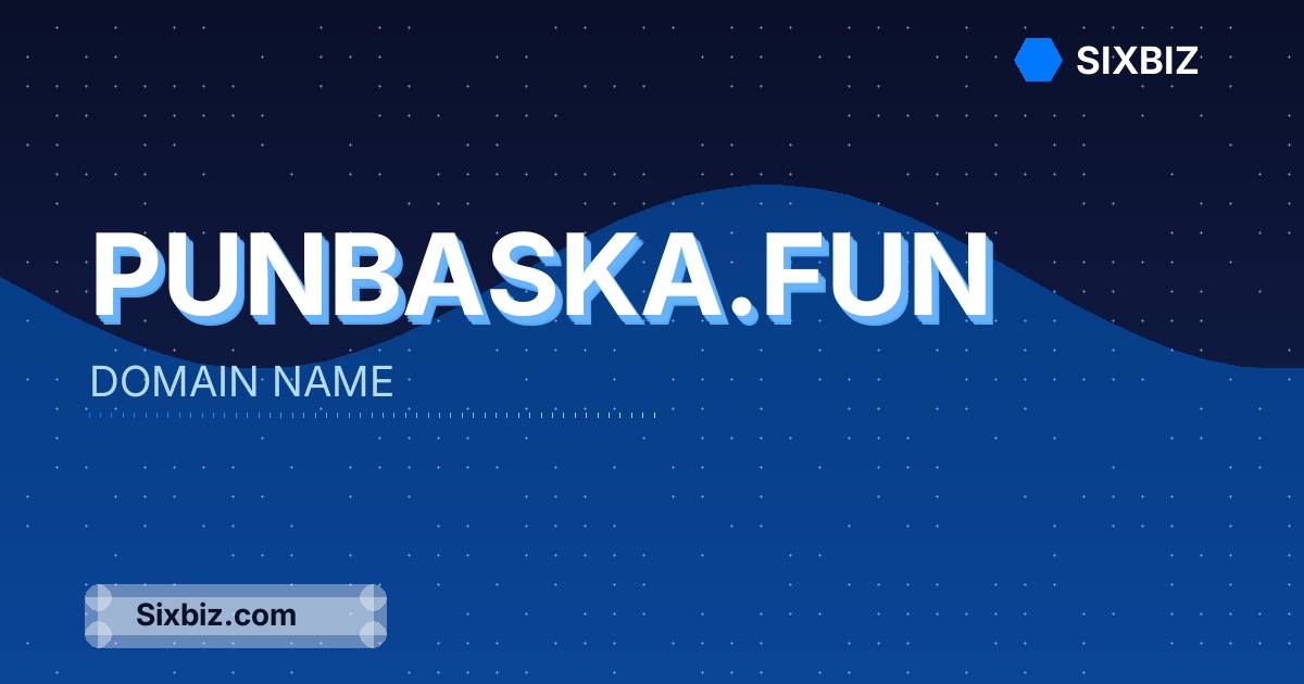 punbaska.fun - Premium Domain Name For Sale