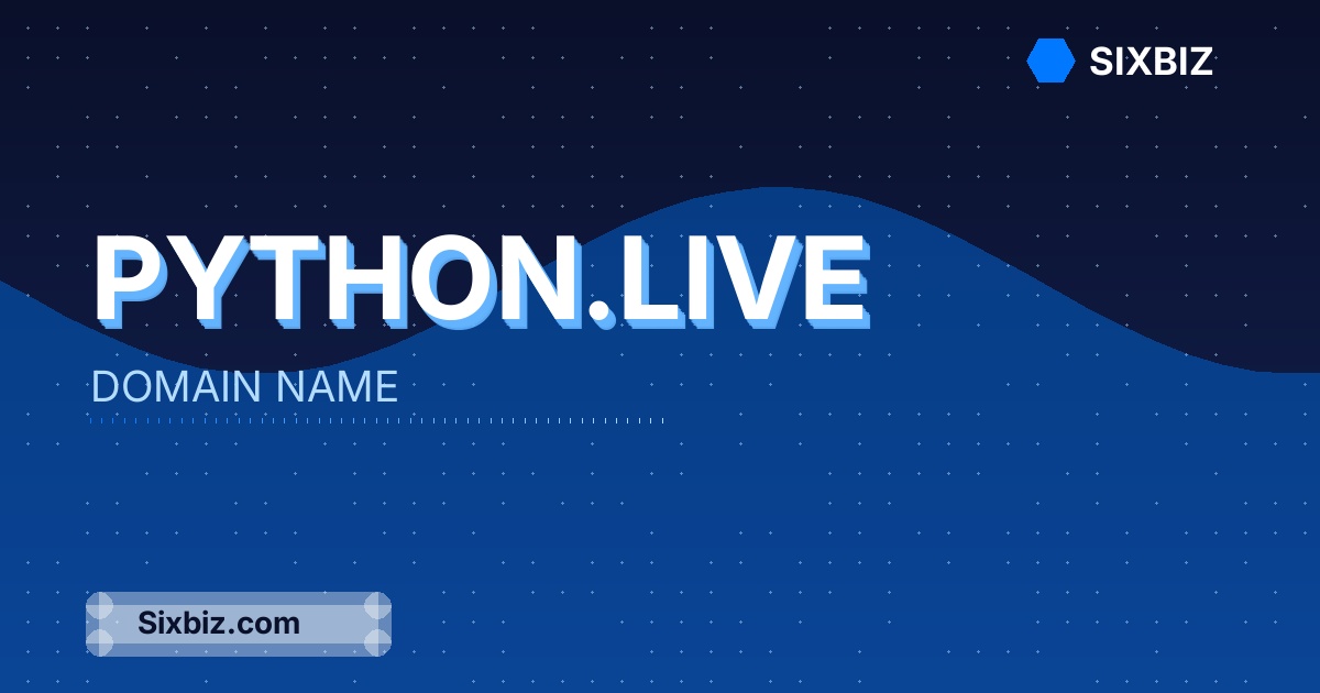python.live - Premium Domain Name For Sale