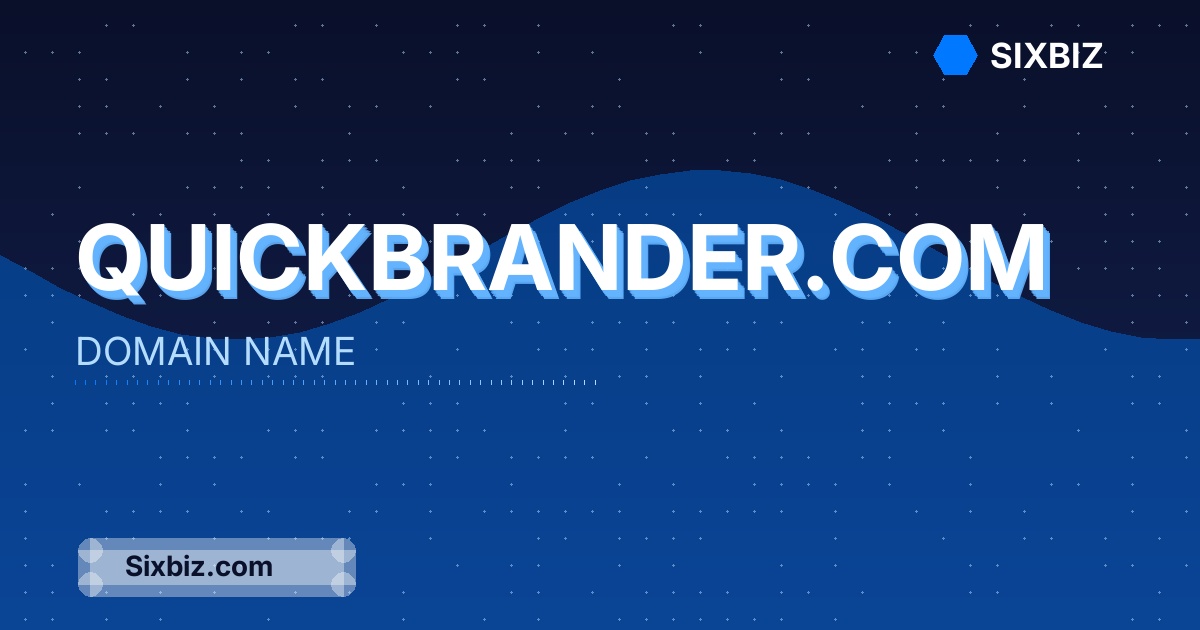 quickbrander.com - Premium Domain Name For Sale
