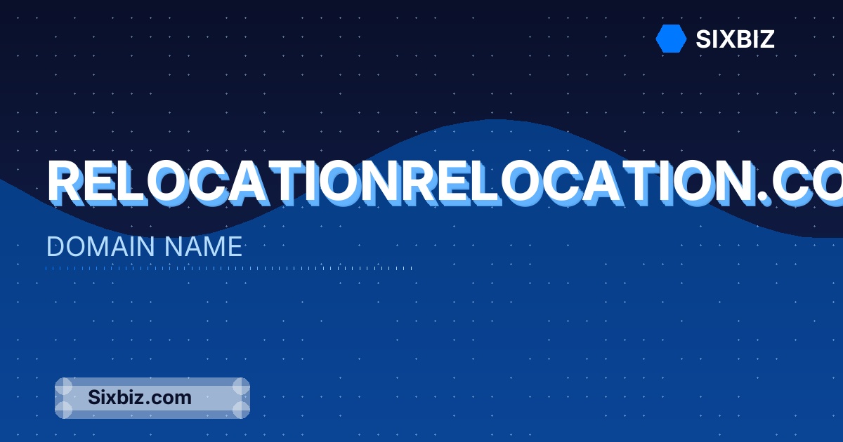 relocationrelocation.com - Premium Domain Name For Sale