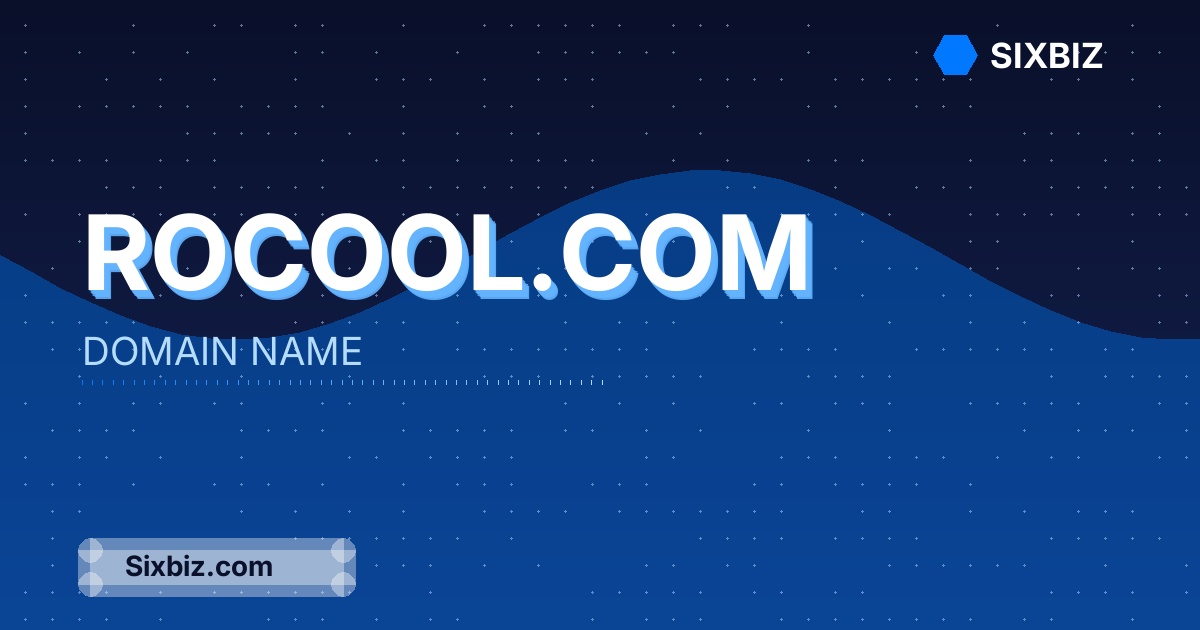 rocool.com - Premium Domain Name For Sale