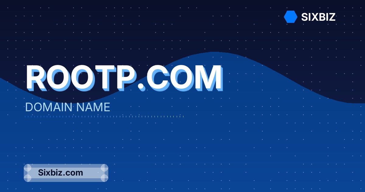 rootp.com - Premium Domain Name For Sale
