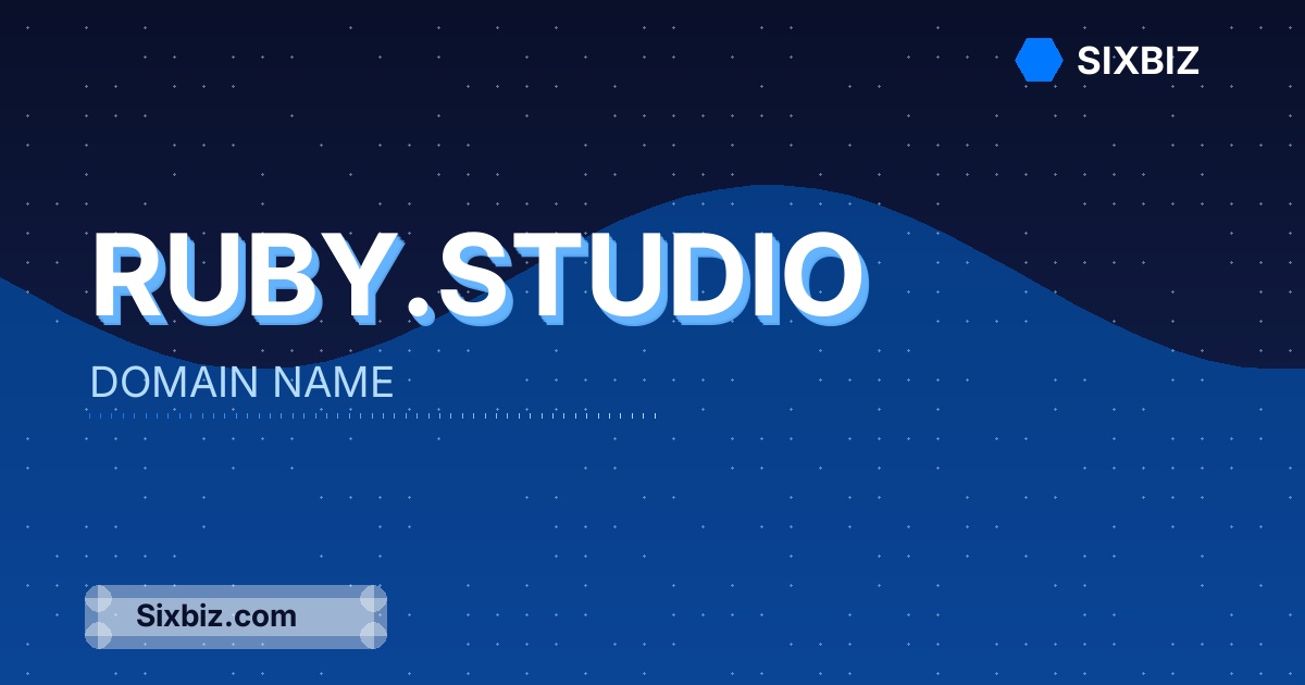 ruby.studio - Premium Domain Name For Sale