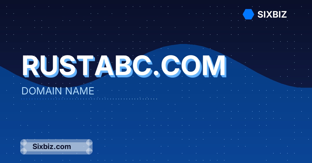 rustabc.com - Premium Domain Name For Sale