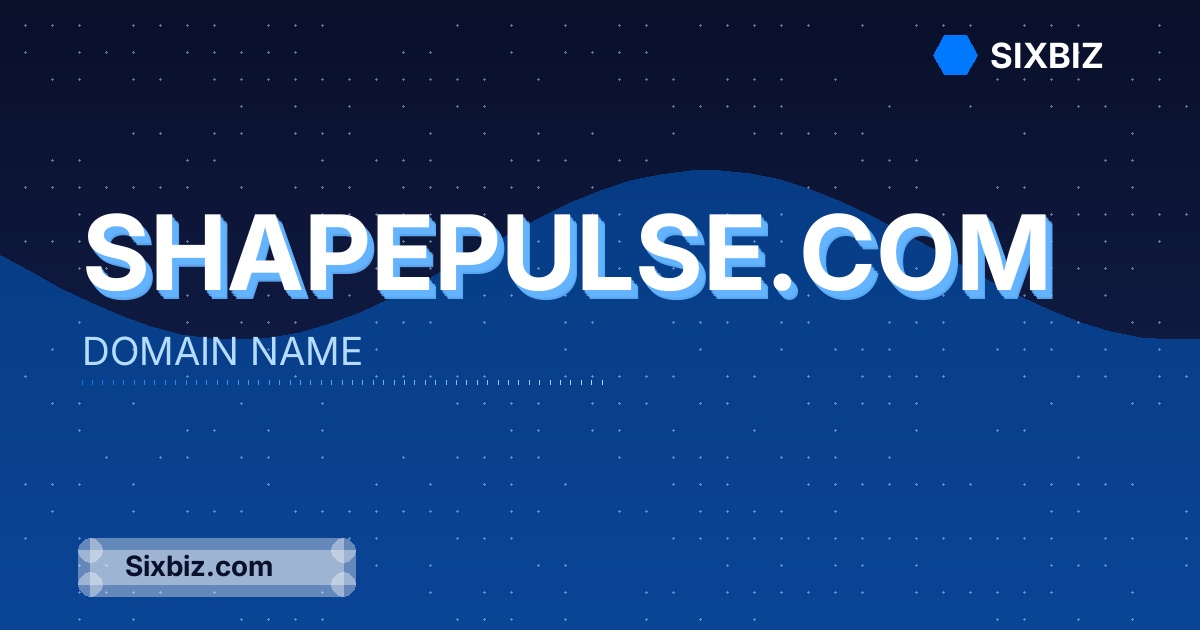 shapepulse.com - Premium Domain Name For Sale