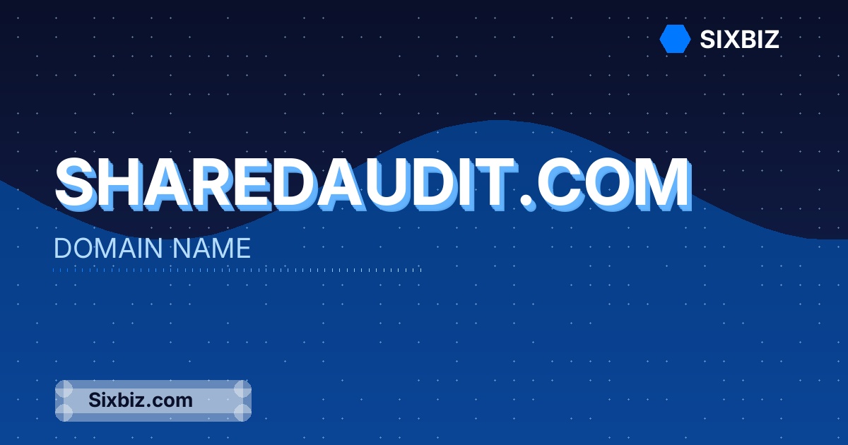 sharedaudit.com - Premium Domain Name For Sale