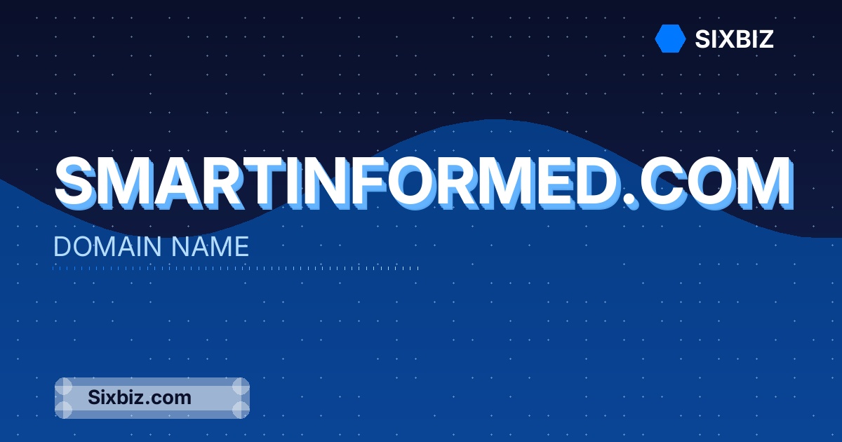 smartinformed.com - Premium Domain Name For Sale