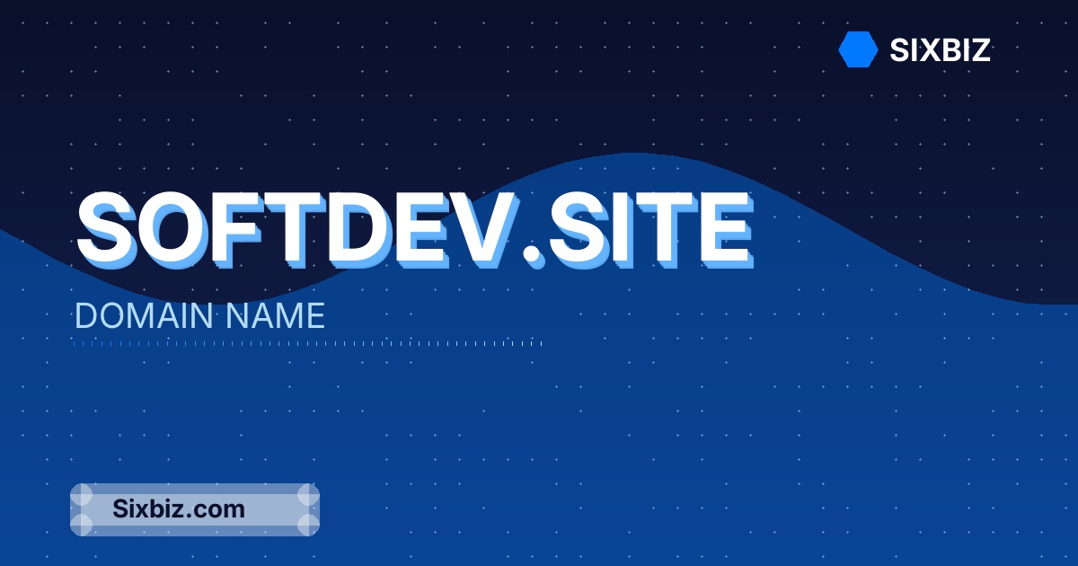 softdev.site - Premium Domain Name For Sale