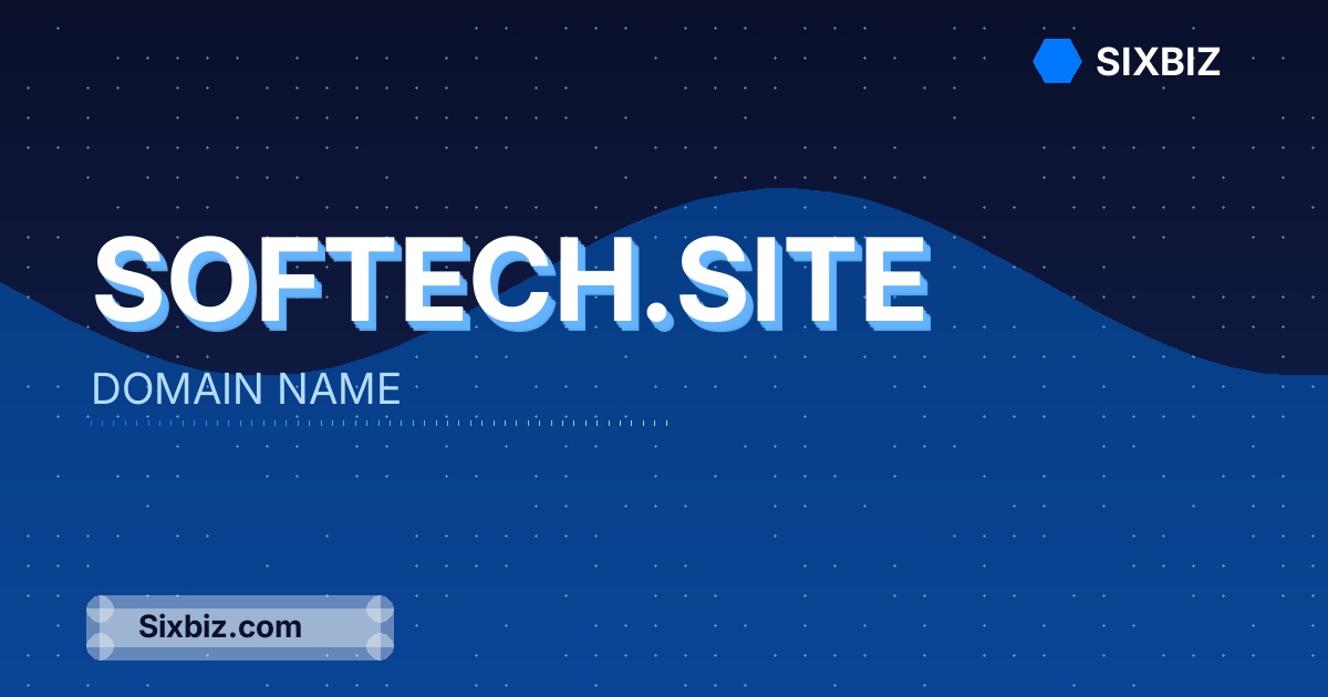 softech.site - Premium Domain Name For Sale