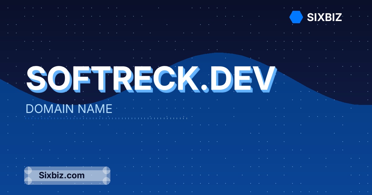 softreck.dev - Premium Domain Name For Sale