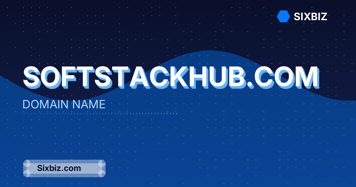 softstackhub.com - Premium Domain Name For Sale