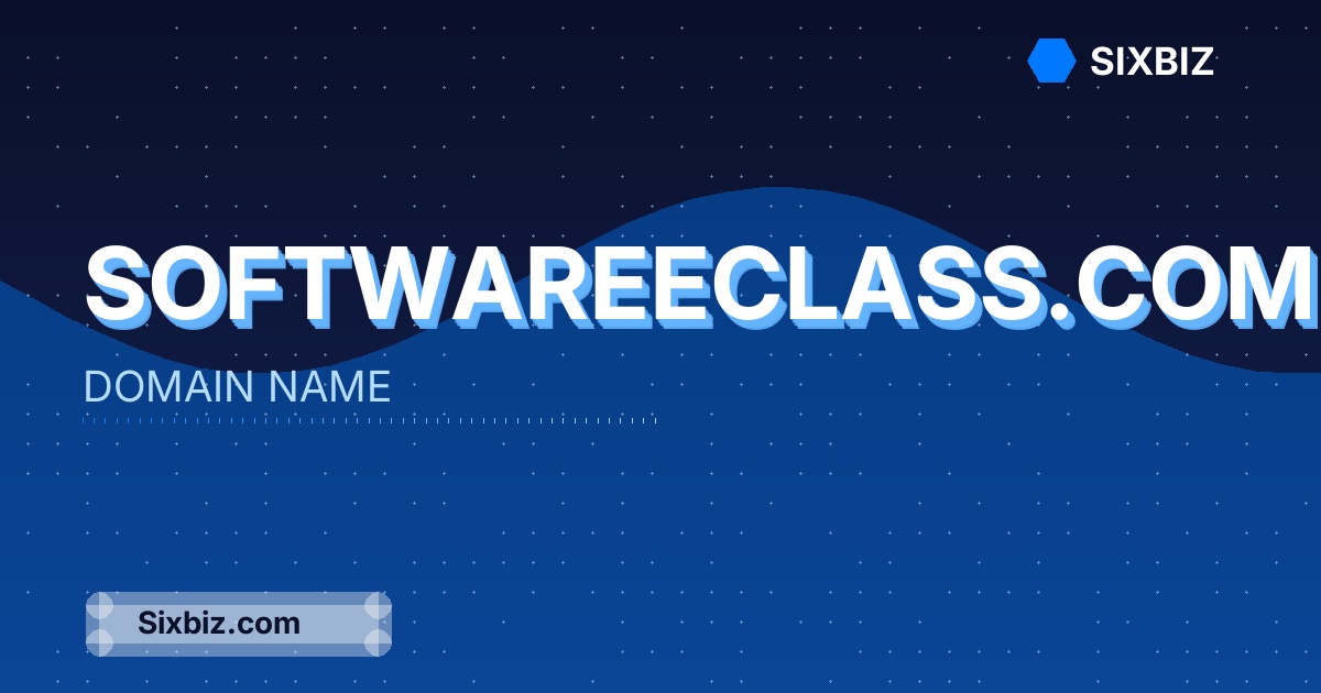 softwareeclass.com - Premium Domain Name For Sale