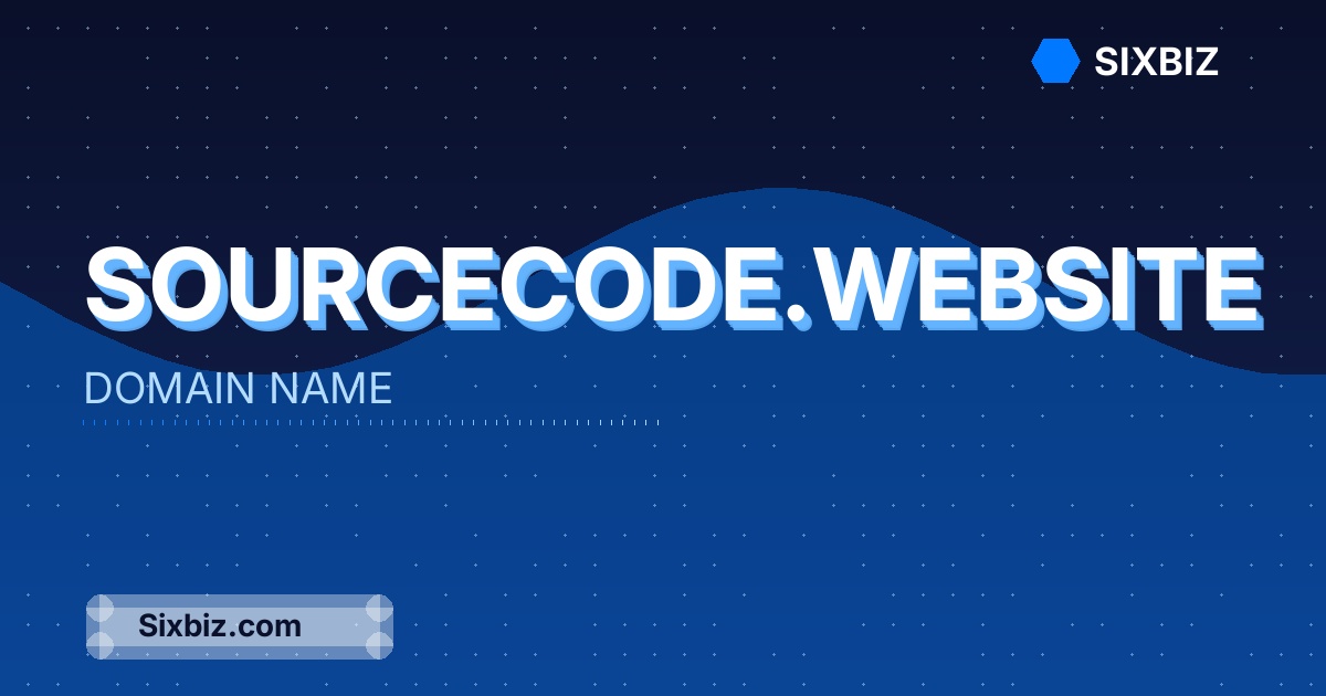 sourcecode.website - Premium Domain Name For Sale