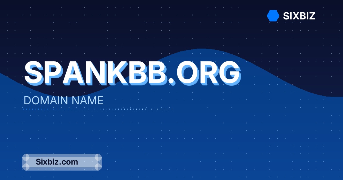 spankbb.org - Premium Domain Name For Sale