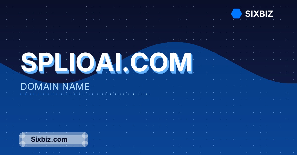 splioai.com - Premium Domain Name For Sale