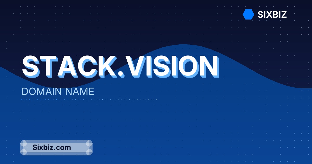 stack.vision - Premium Domain Name For Sale