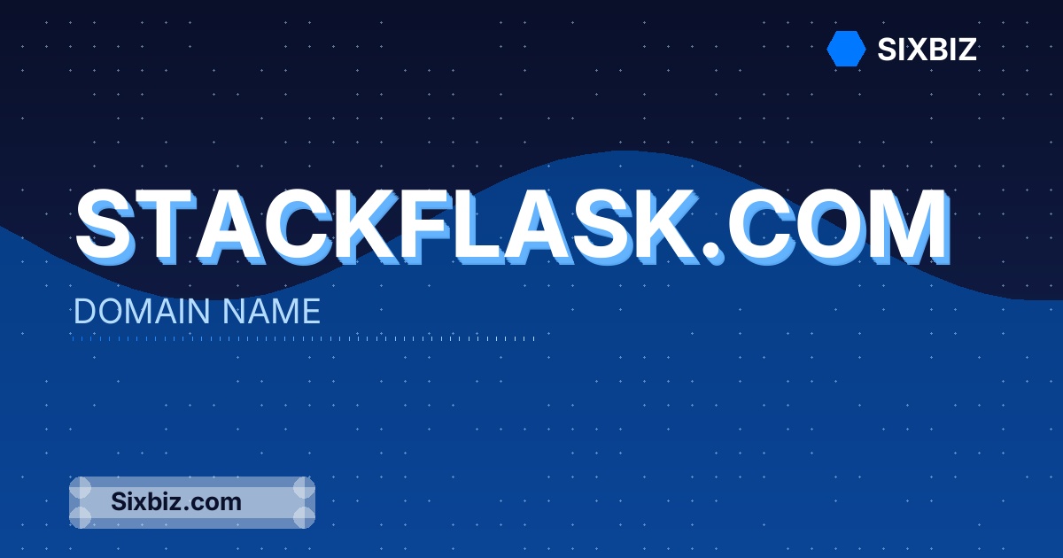 stackflask.com - Premium Domain Name For Sale