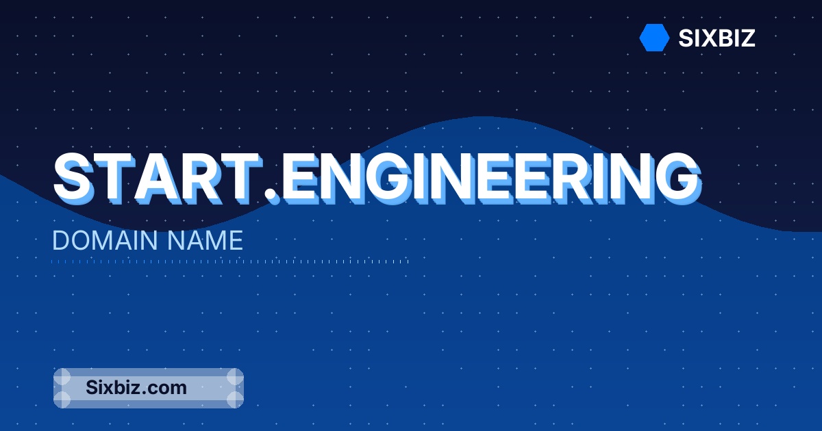 start.engineering - Premium Domain Name For Sale