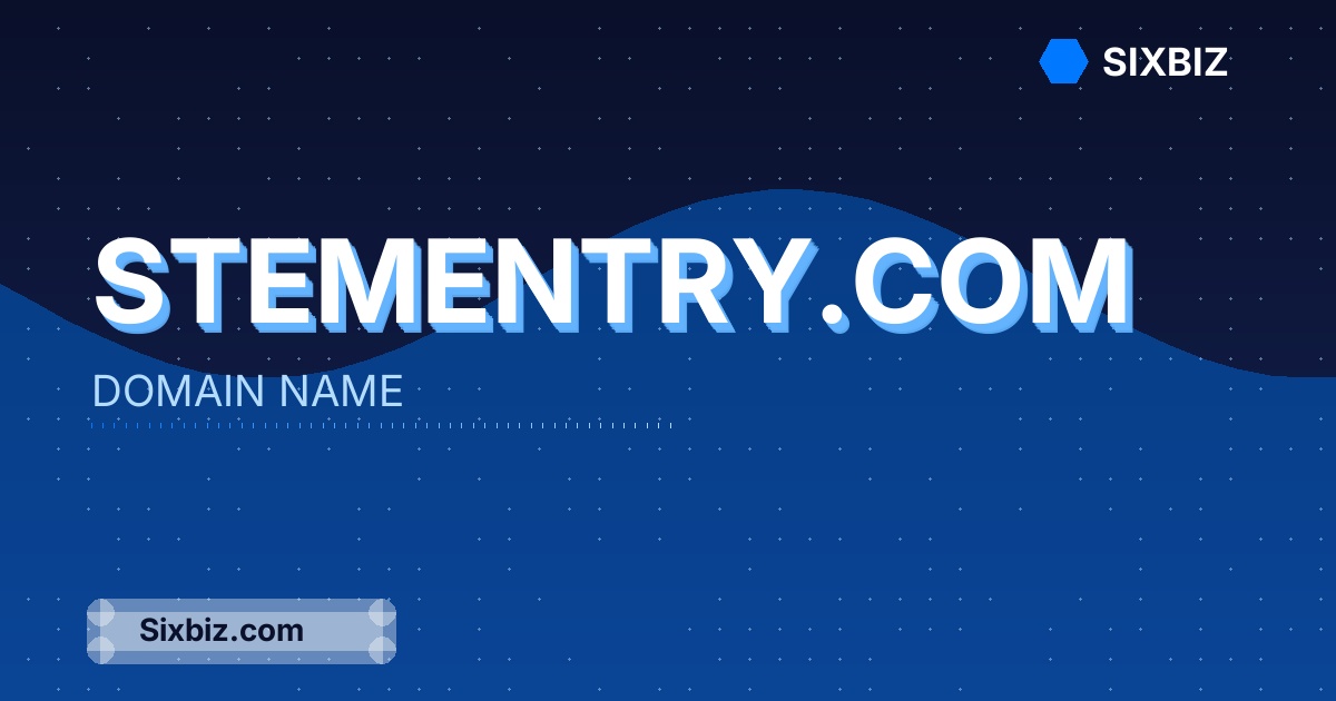 stementry.com - Premium Domain Name For Sale