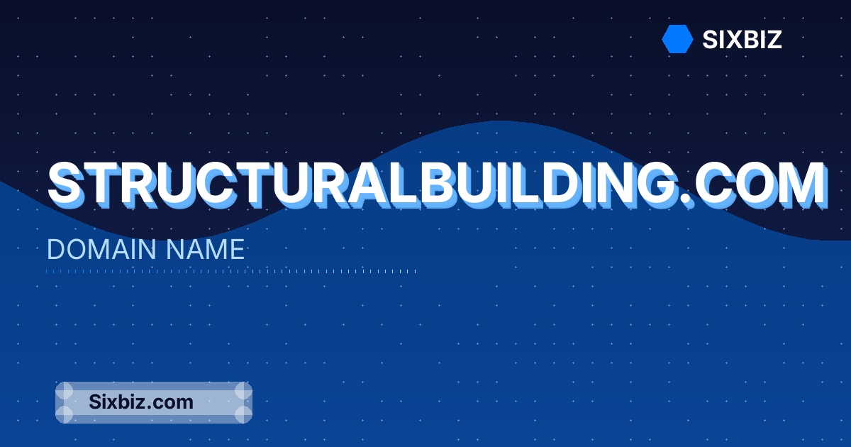 structuralbuilding.com - Premium Domain Name For Sale
