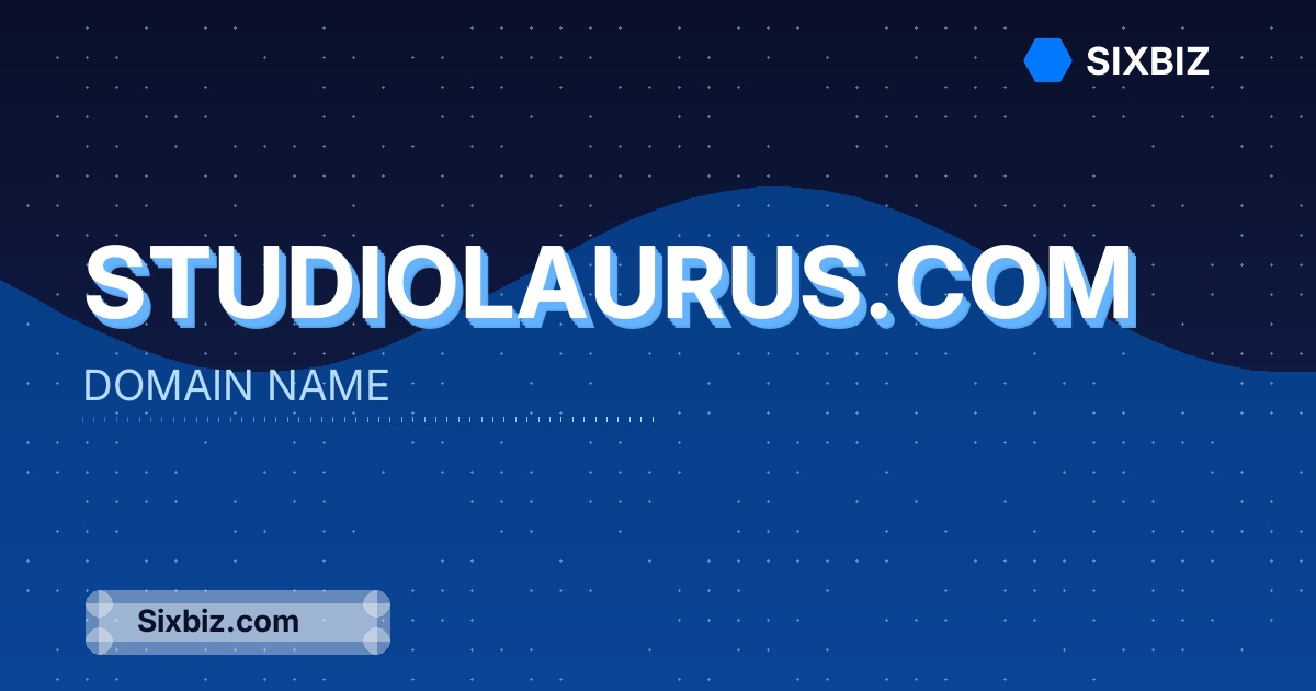 studiolaurus.com - Premium Domain Name For Sale