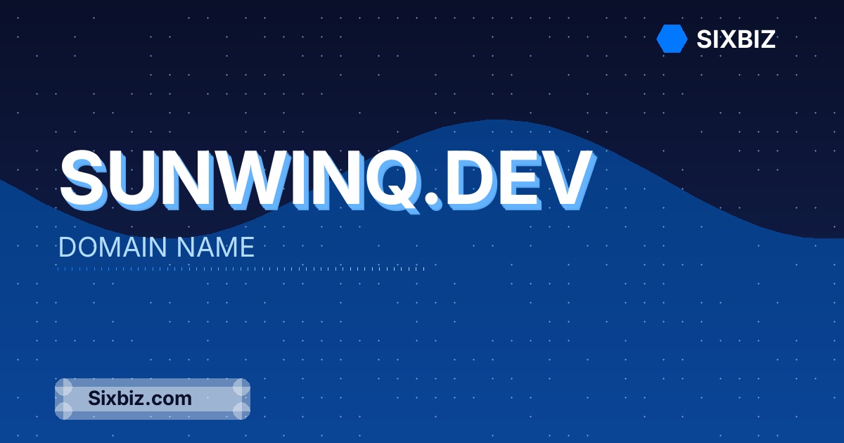 sunwinq.dev - Premium Domain Name For Sale