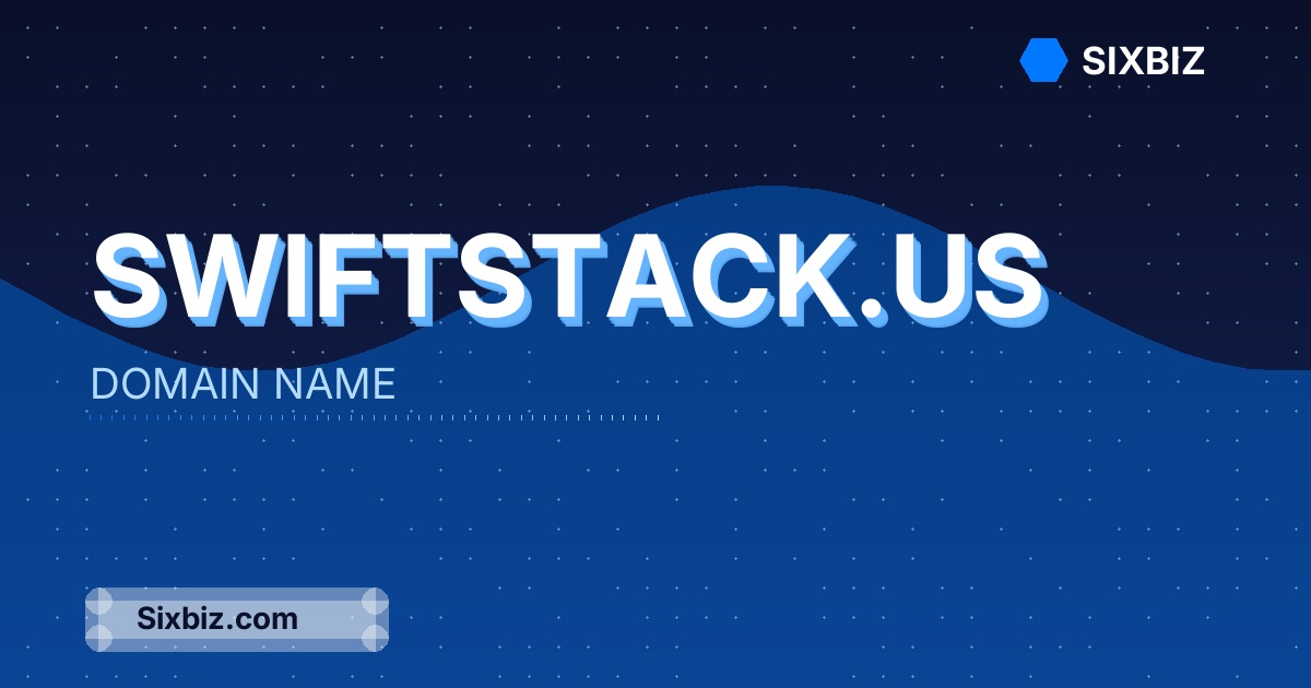 swiftstack.us - Premium Domain Name For Sale