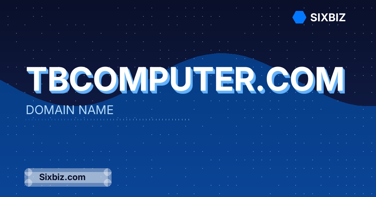 tbcomputer.com - Premium Domain Name For Sale