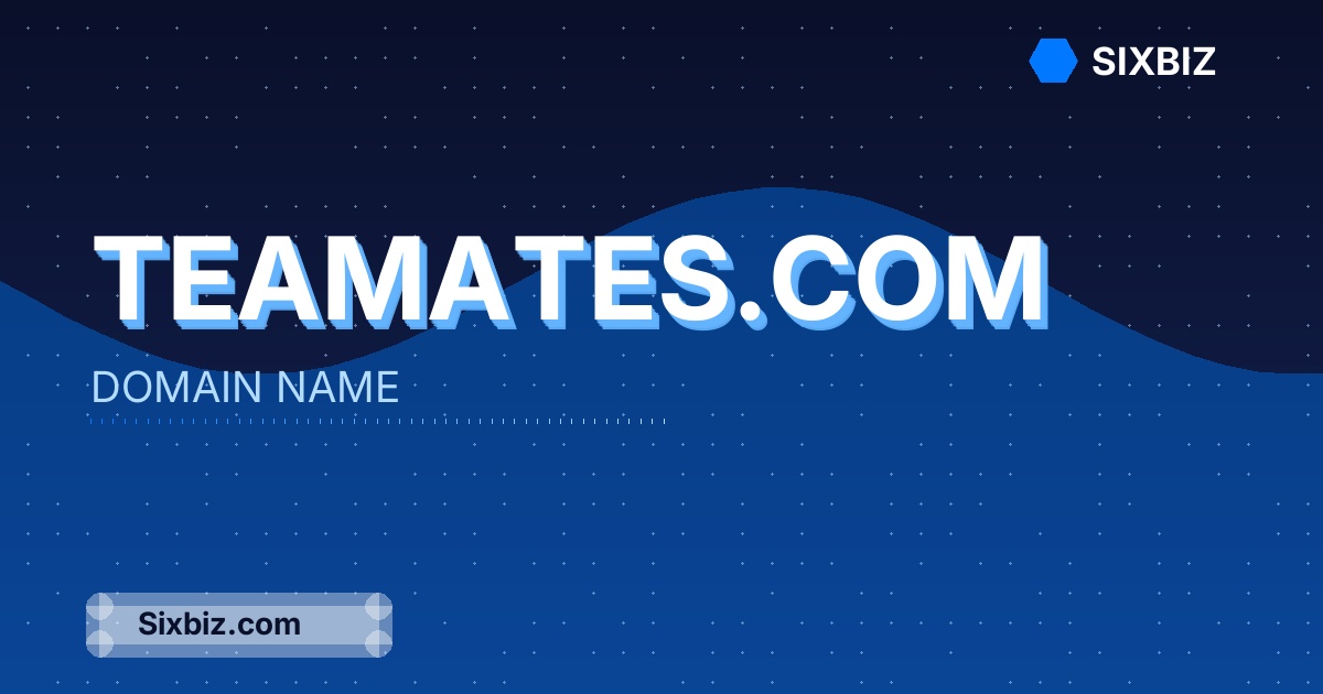 teamates.com - Premium Domain Name For Sale