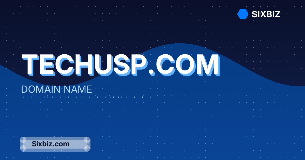 techusp.com - Premium Domain Name For Sale