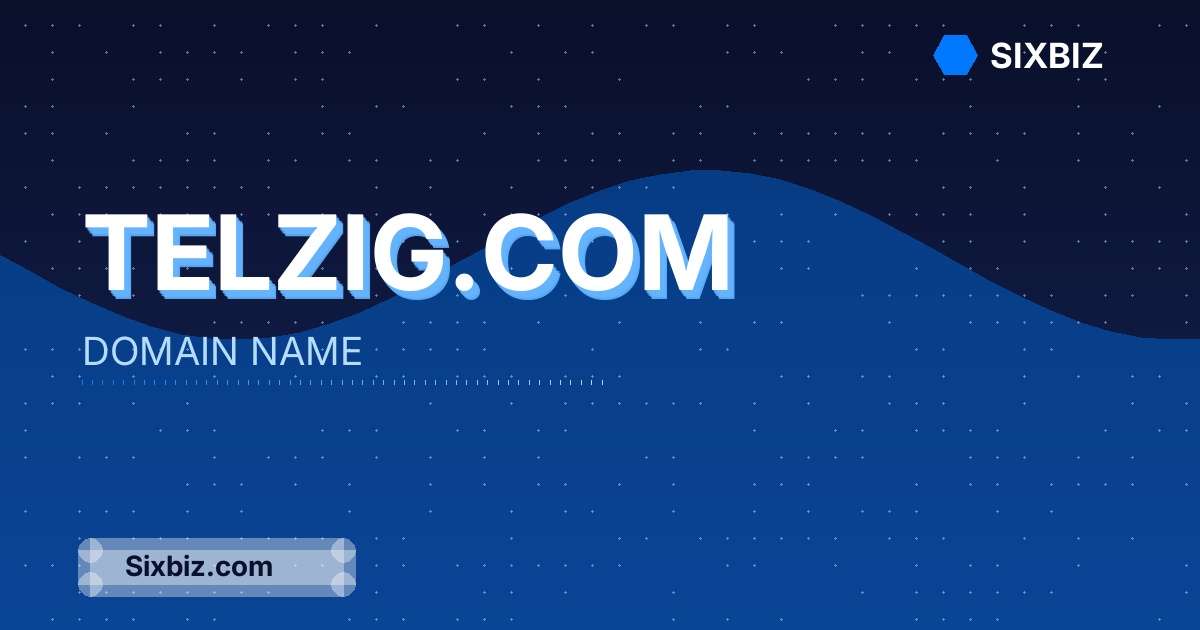 telzig.com - Premium Domain Name For Sale