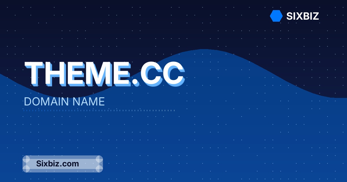 theme.cc - Premium Domain Name For Sale
