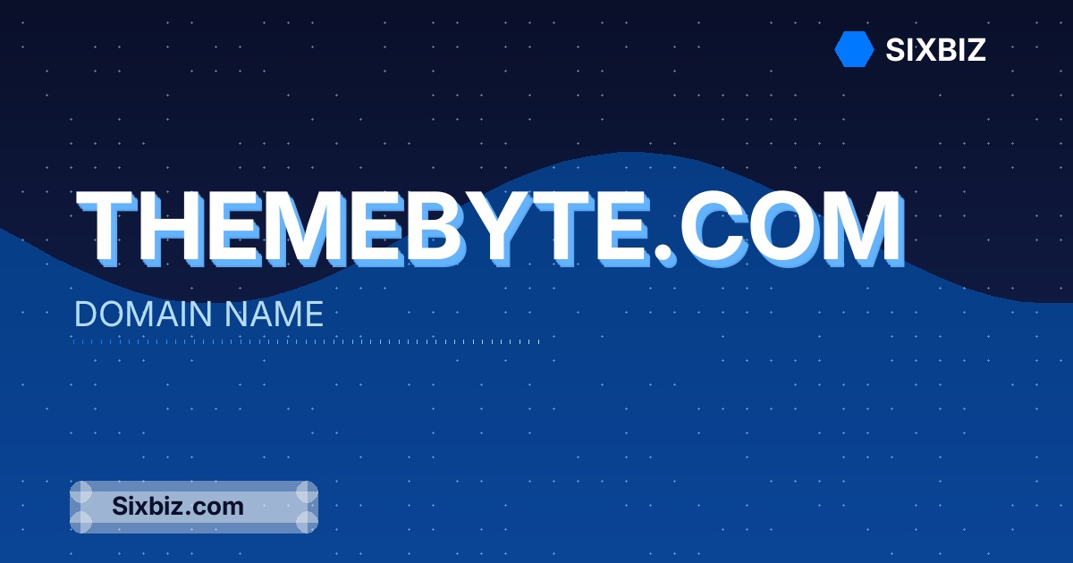 themebyte.com - Premium Domain Name For Sale