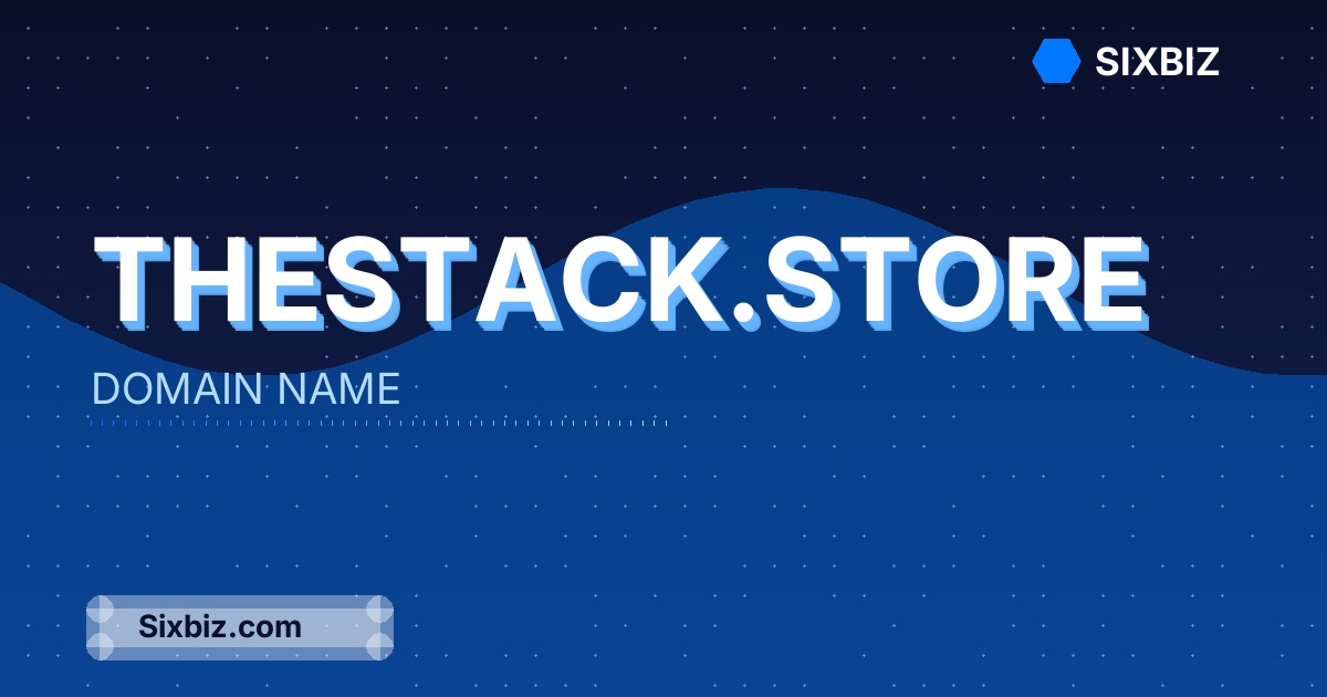thestack.store - Premium Domain Name For Sale