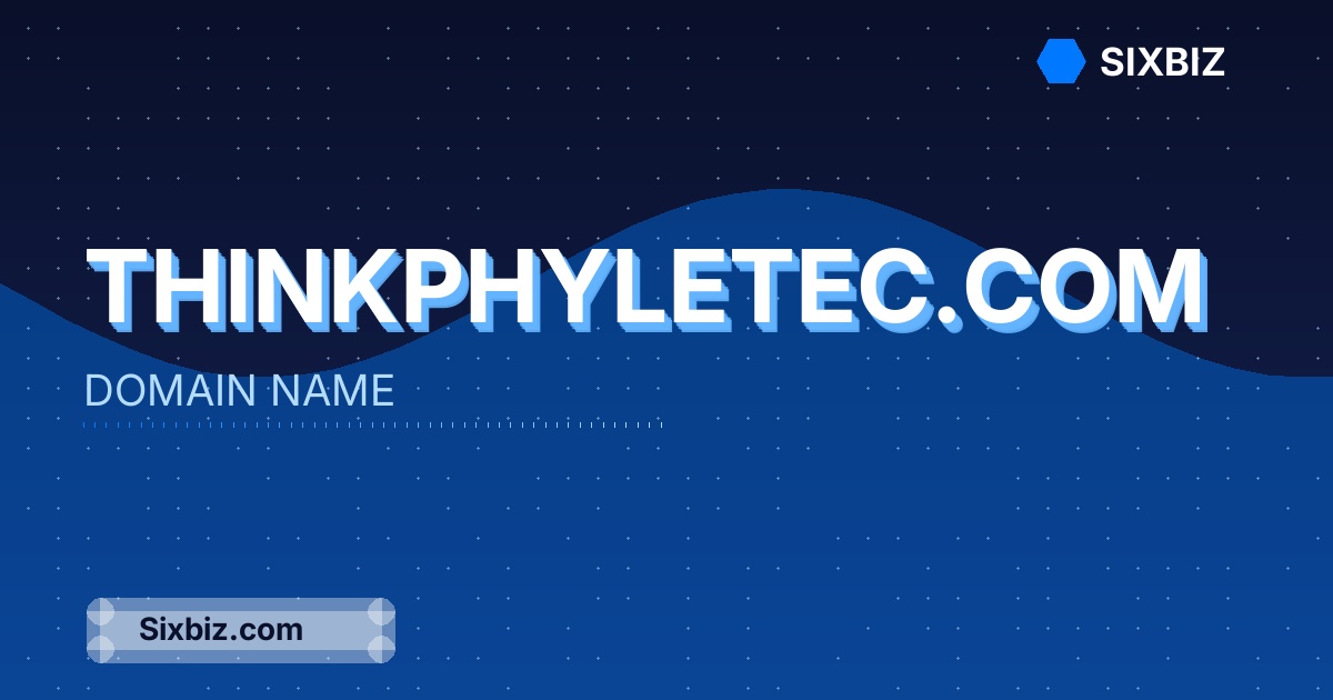thinkphyletec.com - Premium Domain Name For Sale