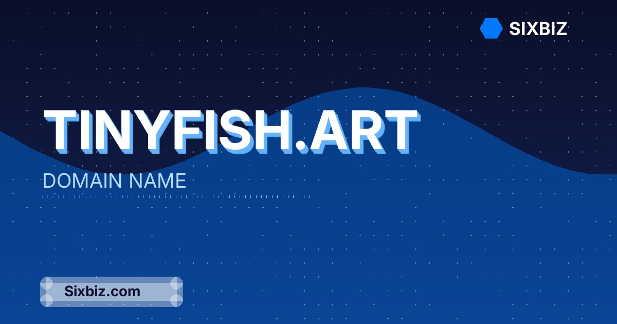 tinyfish.art - Premium Domain Name For Sale