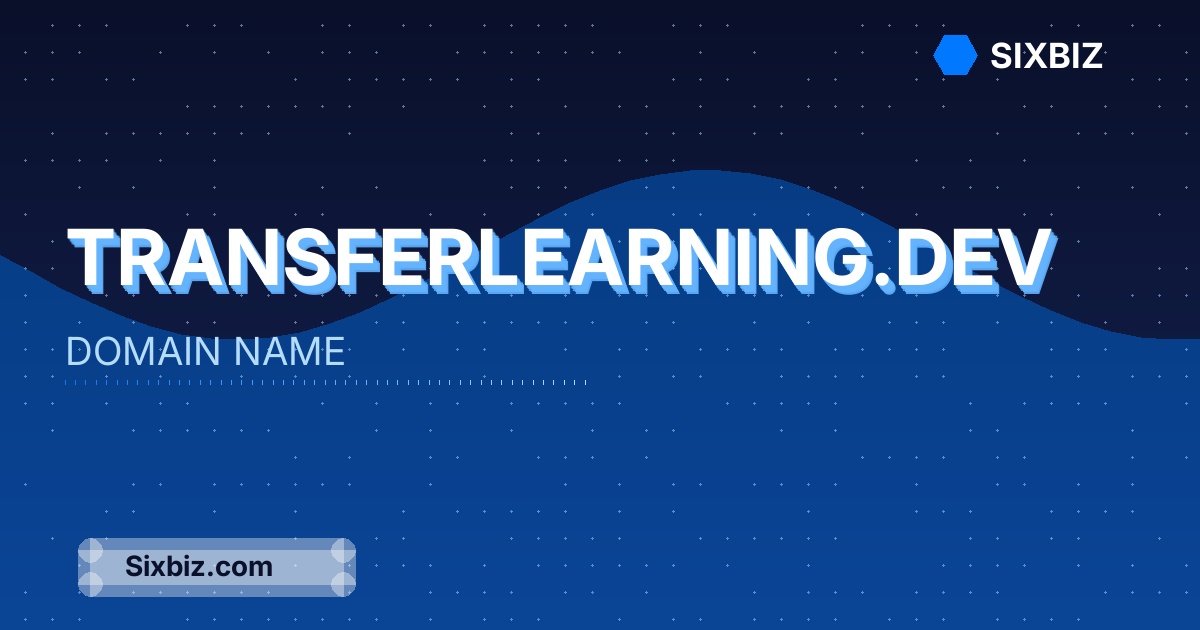 transferlearning.dev - Premium Domain Name For Sale