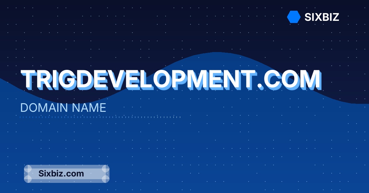trigdevelopment.com - Premium Domain Name For Sale