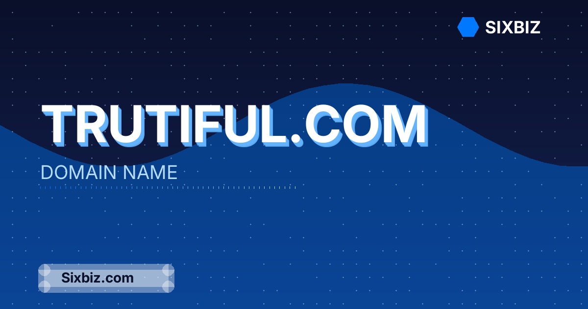 trutiful.com - Premium Domain Name For Sale