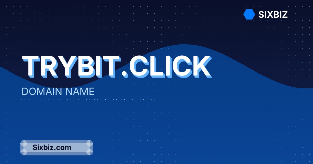 trybit.click - Premium Domain Name For Sale