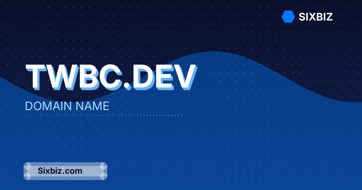 twbc.dev - Premium Domain Name For Sale