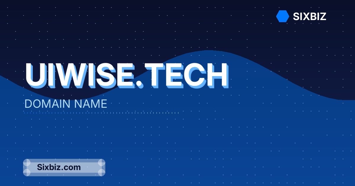 uiwise.tech - Premium Domain Name For Sale